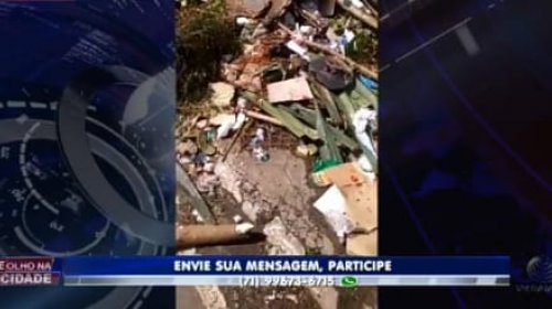 [Lixo e entulho acumulado a céu aberto põe em risco moradores de Jardim das Margaridas]