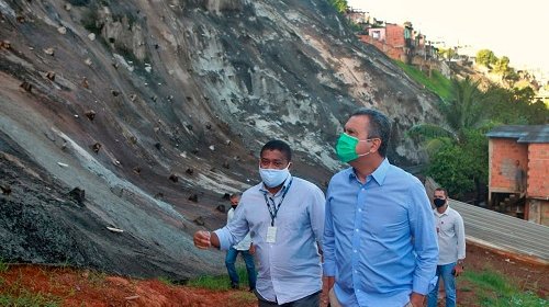 [Governador Rui Costa entrega encosta no bairro da Liberdade]