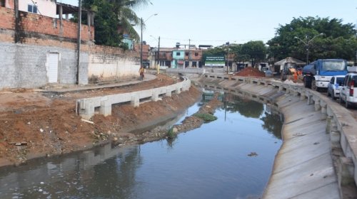 [Começa a segunda etapa de requalificação do Canal do Paraguari em Periperi no Subúrbio ]