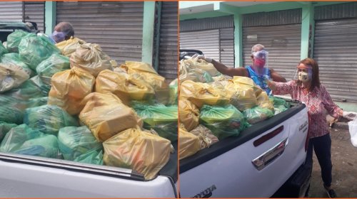 [Movimento Solidário de Pernambués distribui cerca de 80 cestas básicas na região da Península...]