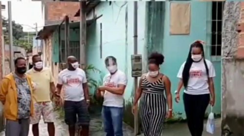 [Movimento Solidário Pernambués distribui cestas básicas e matérias de limpeza na comunidade da...]