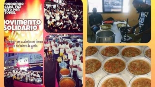 [Movimento Solidário distribuiu sopas em comunidades de Pernambués]