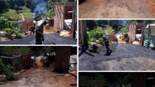 [Rua de Pernambués é contemplada com recapeamento asfáltico ]