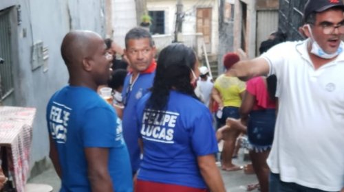 [Subprefeito de Itapuã, Marco Aurélio é flagrado sem máscara promovendo aglomeração]