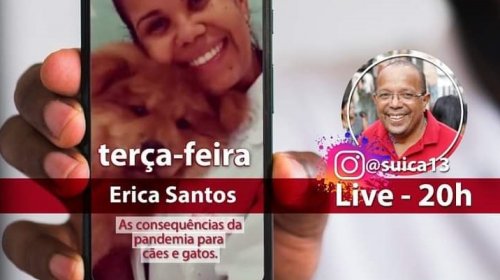 [Dra. Erica Santos participa da live com Suíca, para falar sobre a saúde dos pets e as consequê...]