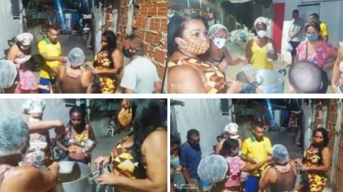[Sopão Solidário: União Santa Cruz distribuiu mais de 100 sopas para moradores do Pé Preto, no...]