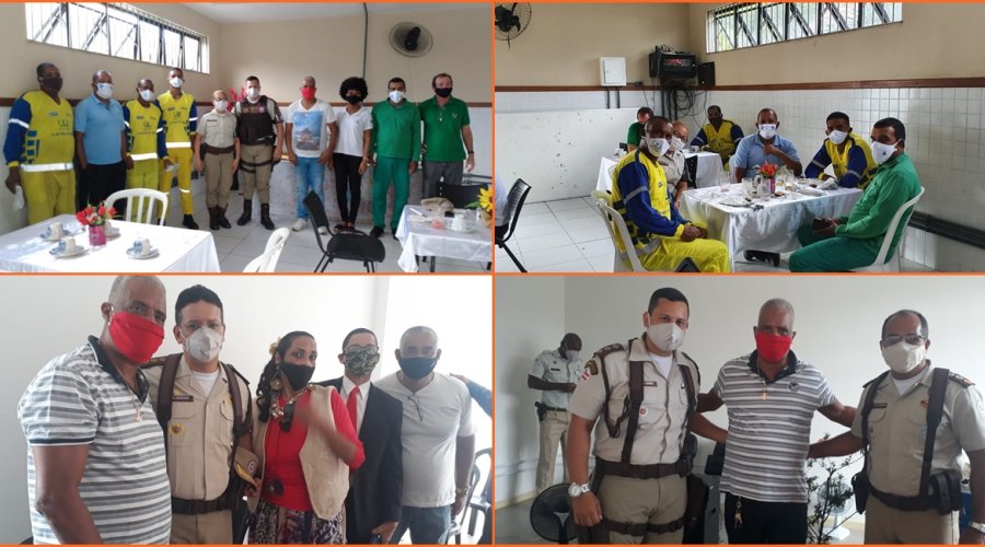 [Liderança da Cidade Baixa oferece café da manha para trabalhadores de limpeza urbana: “Como forma de gratidão e respeito”]