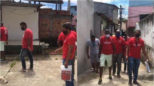[Ouvidoria Comunitária: Movimento Solidário Pernambués percorre ruas da comunidade ouvindo as n...]