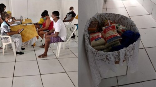 [Com o apoio de parceiros, Movimento Solidário realiza recadastramento do cartão SUS, entrega d...]