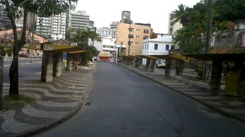 [Terminal de ônibus da Barroquinha é interditado para realização de obras]
