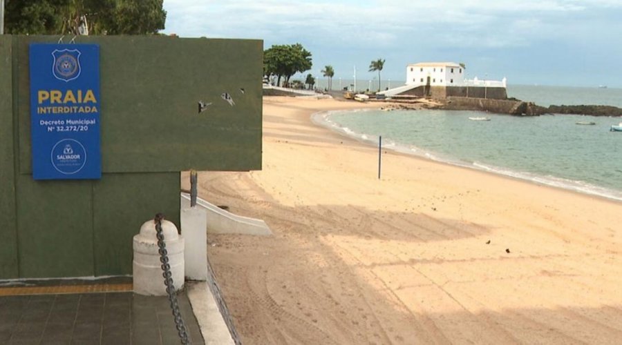 [Após aglomerações neste domingo, ACM Neto anuncia nova interdição de praias]