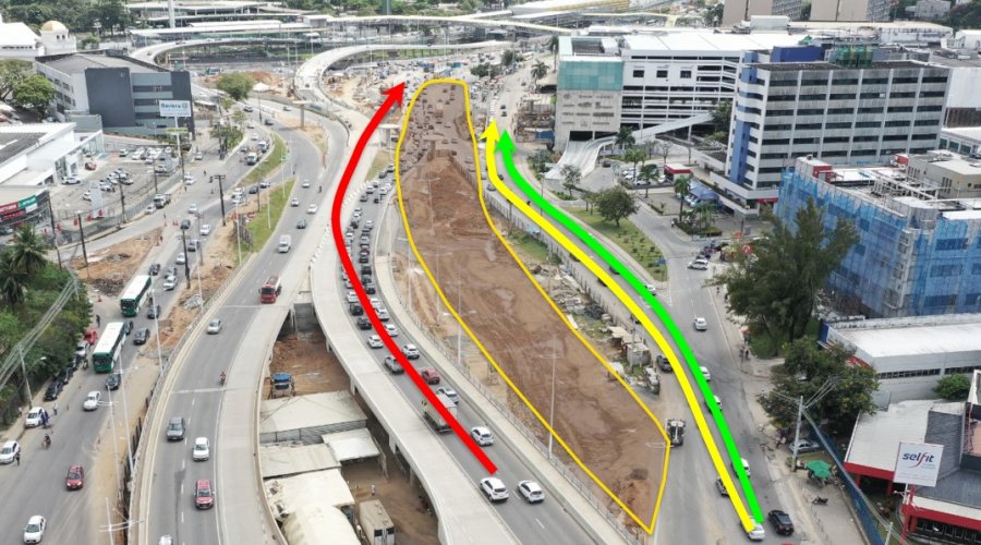 [Tráfego de veículos na Av. ACM passará por mudanças nesta quarta (07)]