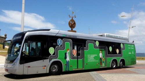 [Ônibus elétricos passam a circular nesta quinta-feira (29) em Salvador]