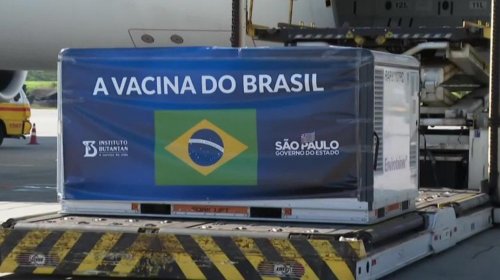 [Mais 2 milhões de doses da vacina CoronaVac chegam a São Paulo]