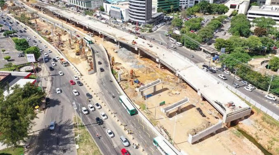 [Obras do BRT: trânsito é modificado temporariamente no Itaigara a partir deste sábado]