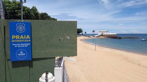 [Praias de Salvador vão novamente ser fechadas, anuncia Bruno Reis]