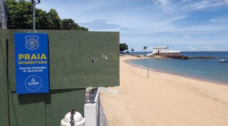 [Praias de Salvador vão novamente ser fechadas, anuncia Bruno Reis]