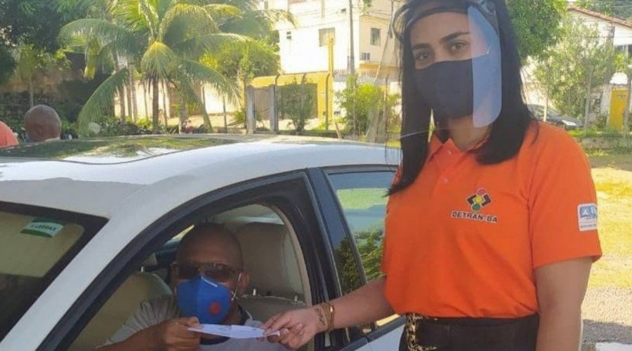 [SAC disponibiliza drive-thru para entrega de CNH em Salvador e Camaçari]
