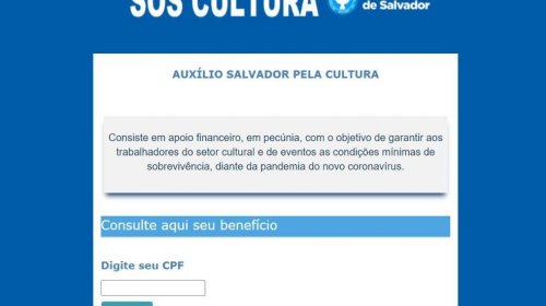 [Pagamento de auxílio para trabalhadores da Cultura e eventos em Salvador começa na quinta-feir...]