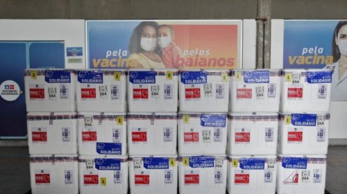 [Bahia recebe lote com 351.750 mil doses da vacina AstraZeneca]