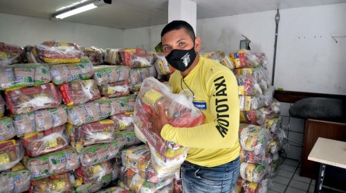 [Cestas básicas a mototaxistas serão entregues a partir desta segunda (31)  ]