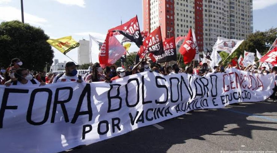 [Novo ato Fora Bolsonaro é realizado em Salvador neste sábado (3)]