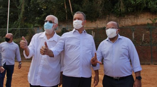 [Campo do Bariri é entregue reformado à comunidade de Santa Cruz]