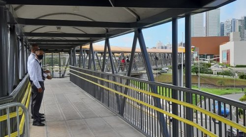 [Passarela que liga a Estação Pernambués ao Salvador Shopping é entregue]