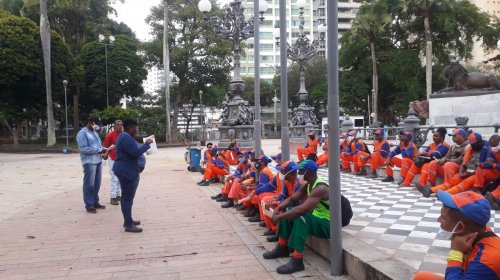 [SindilimpBA amplia a comunicação com os profissionais de limpeza urbana e se aproxima ainda ma...]