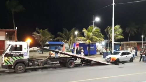 [Operação Sílere, contra aglomerações e poluição sonora, apreende veículo e equipamentos de som...]