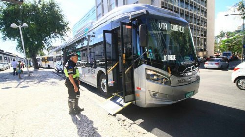 [Salvador inicia teste com ônibus elétricos]