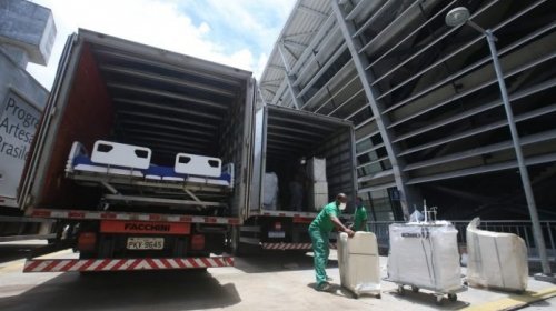 [Hospital da Arena Fonte Nova é desmobilizado após atender 2.840 pacientes]