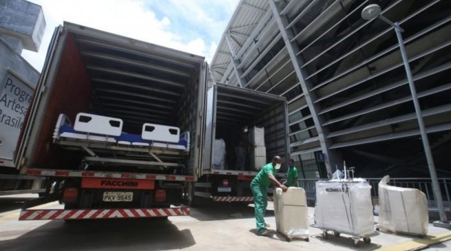 [Hospital da Arena Fonte Nova é desmobilizado após atender 2.840 pacientes]