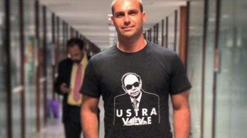 [Eduardo Bolsonaro chama Simone Tebet de “Maria do Rosário do Senado” e causa revolta nas redes]