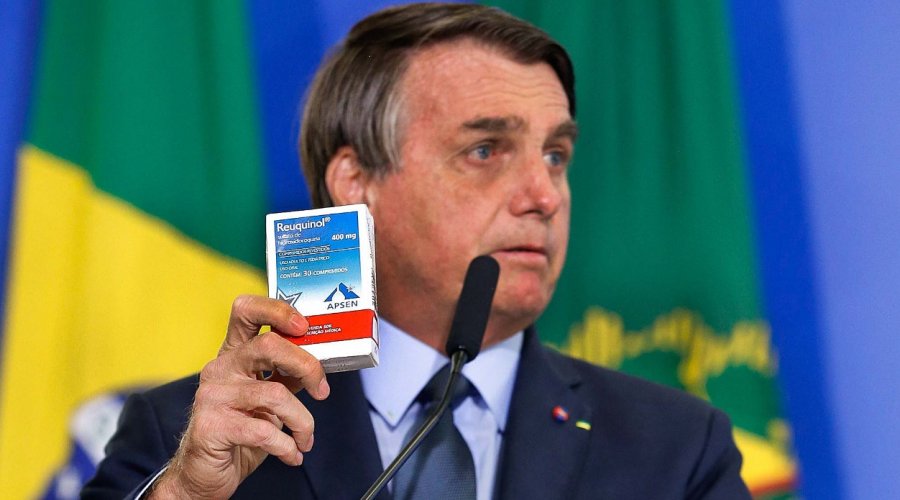 [VÍDEO: Bolsonaro nega número de mortes por Covid e diz que contaminação imuniza mais que vacina]