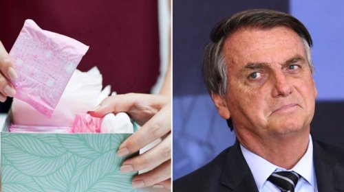 [Bolsonaro veta distribuição de absorventes a estudantes e mulheres pobres]