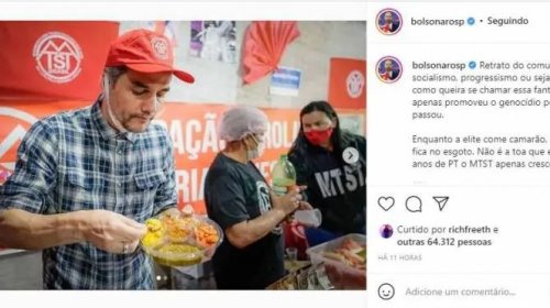 [Camarão de Wagner Moura em festa do MTST desperta ódio em Eduardo Bolsonaro]