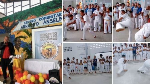 [Capoeiristas de Nova Constituinte participam de ‘3º Batizado do Grupo de Capoeira Semente do Q...]