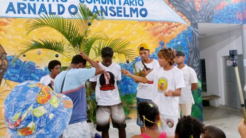 [Terceira edição da Batalha da Resistência de Nova Constituinte arrecada alimento para o projet...]