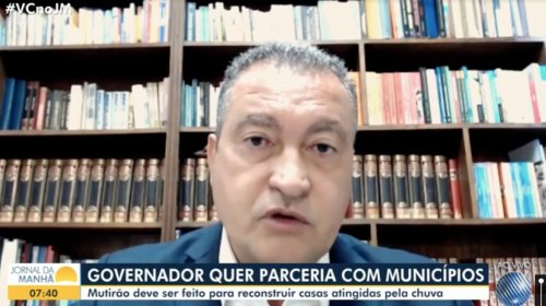 [Rui Costa diz que Bolsonaro visitou região atingida pela chuva, mas não procurou o governo do...]