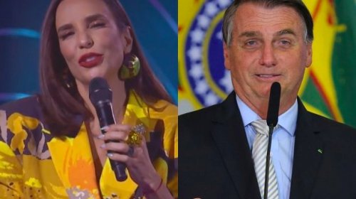 [Bolsonaro diz que Ivete Sangalo está chateada com redução em 50% da Lei Rouanet após cantora p...]