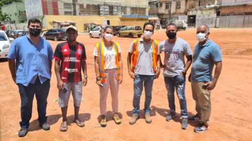 [Conder faz visita técnica no Campo do Beira Rio, no Vale das Pedrinhas, para dar início ao pro...]