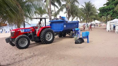 [Limpurb promove operação de limpeza na praia de Jaguaribe neste sábado (5)]