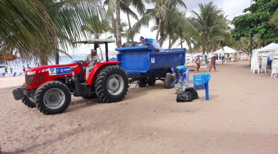 [Limpurb promove operação de limpeza na praia de Jaguaribe neste sábado (5)]