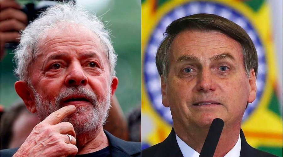 [No 1° turno Lula tem 43% e Bolsonaro, 25%, diz pesquisa Ipespe]