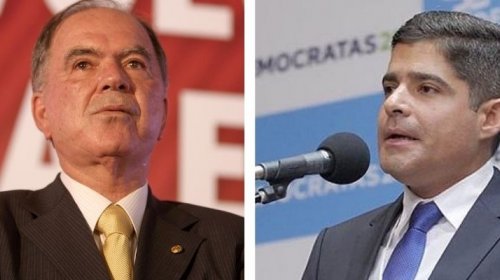 [Após romper com o governo petista, João Leão participa de coletiva já ao lado de ACM Neto nest...]