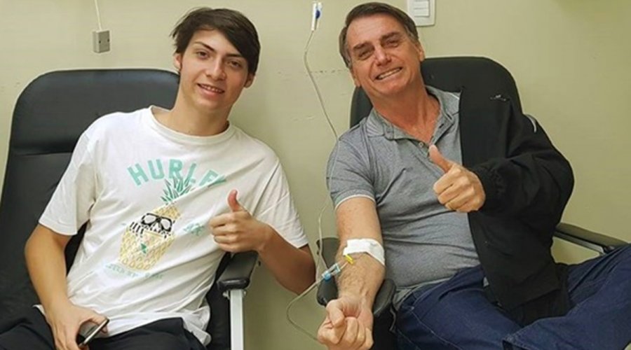 [Bolsonaro se exime de responsabilidade do filho Jair Renan; 