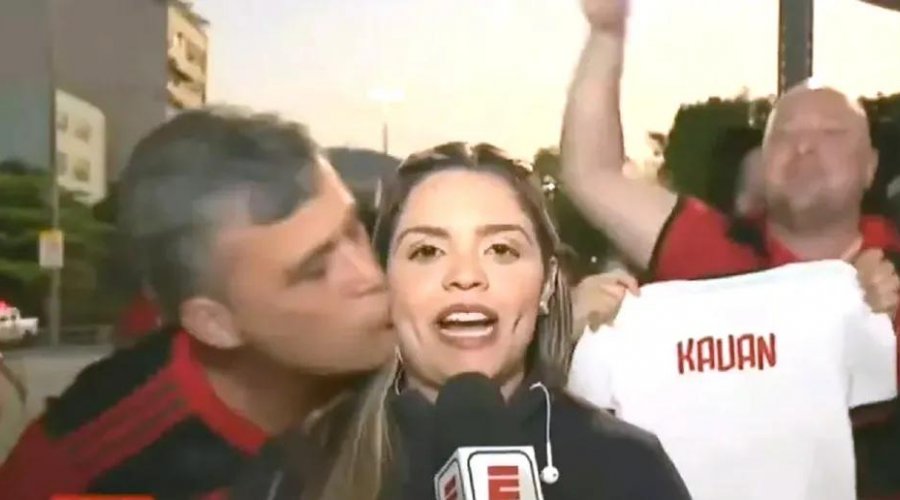[Torcedor do Flamengo é preso após assediar repórter no Maracanã]