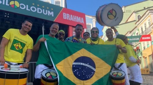 [Brasil x Sérvia: Olodum se prepara para receber cerca de 10 mil torcedores no Pelourinho nesta...]