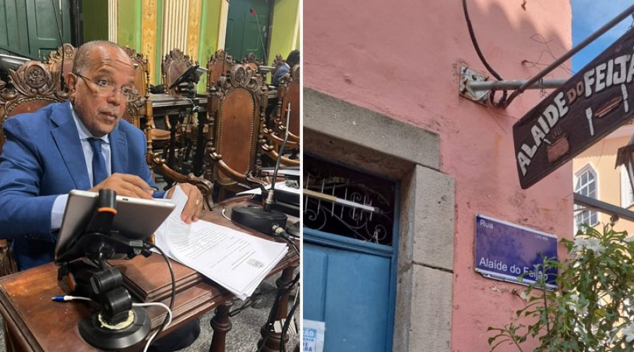 [Placa da Rua Alaíde do Feijão é instalada e Suíca celebra; “Importante referência à luta do povo negro”]